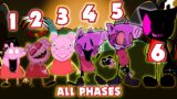 Peppa Pig ALL PHASES | Friday Night Funkin' VS Peppa Pig (FNF Horror Mod)
