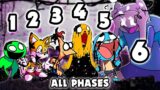 Pibby ALL PHASES | Come Learn With Pibby x FNF Mod (Finn, Gumball, Jake, Tails, Phineas, Jumbo Josh)