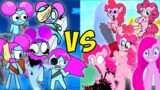 Pibby VS Pinkie Pie ALL PHASES – Friday Night Funkin'