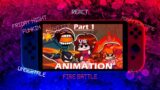 Poppy Playtime, Friday Night Funkin & Undertale AU React – Whitty Vs BF Fire Fight 1 Animation