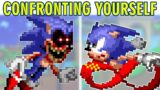 Sonic.EXE Confronting Yourself V1.5 VS Friday Night Funkin + Sonic.Exe: Ring of Despair (FNF MOD)