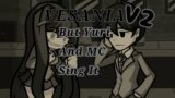 Vesania But Crazy Yuri And Mc Sing It || Fnf Mod Format And Remake