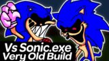 Vs Sonic.exe 1.5 Very Old Build Found | Friday Night Funkin'