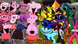 [Chapter 2 SWAP] FNF All Rainbow Friends Chapter 2 Vs Peppa ALL PHASES  Sings Friends To Your End