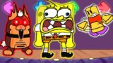 FNF Character Test | Gameplay VS My Playground | Spongebob, Minecraft