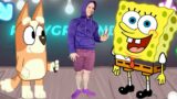 FNF Character Test My Playground Vs Real Life Bingo  Grimace Shake  Sponge Bob