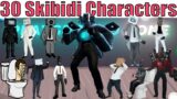 FNF Character Test Vs  Gameplay Vs Real Life | All Skibidi Characters