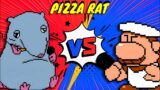 FNF PIZZA RAT #pizzatower #snick