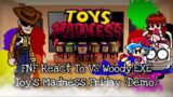FNF React To VS Woody.EXE Toy's Madness Friday (Demo)||ElenaYT.