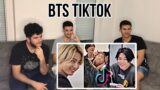 FNF Reacting to BTS TikTok Compilation Try not to laugh | BTS REACTION