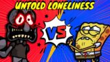 FNF SQUIDWARD VS SPONGEBOB UNTOLD LONELINESS #spongebob #squidward