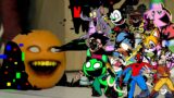 FNF Sliced But Pibby ALL PHASES Sing it | Corrupted Annoying Orange x Pibby – Friday Night Funkin'