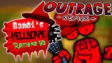 || FNF || The Bambi's Hellscape Remake V3 || Outrage Remix || OST