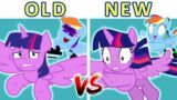 FNF' My Little Pony (OLD VS NEW) | Pibby Proliferation V1 – One Missing Element V2 (Pibby/FNF Mod)