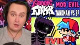 FRIDAY NIGHT FUNKIN' mod EVIL TANKMAN vs BF! | Reaction | Mysterious character