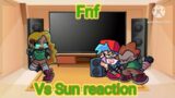Fnf react to The Vs Sun mod! (Gacha club)
