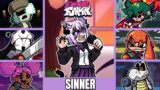 Friday Night Funkin (Holofunk 6.0) Sinner But Every Turn Another Character Sings It!