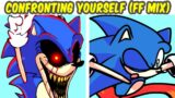 Friday Night Funkin VS Sonic.EXE VS BF VS Sonic the hedgehog – Confronting Yourself (FNF MOD/FF MIX)