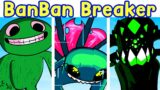 Friday Night Funkin': Banban Breaker [Game Breaker, Stabbed Back] FNF Mod/Playable Mayhem Demo