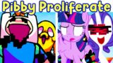 Friday Night Funkin': Pibby Proliferation V1 (MLP, Adventure Time, Spongebob,..] FNF Mod x Pibby