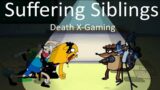Friday Night Funkin' – Suffering Siblings But Pibby Finn & Jake Vs Mordecai & Rigby (FNF MODS) #fnf