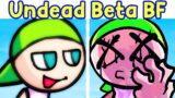 Friday Night Funkin': VS Undead Beta BF in Game Over Screen [Lost Game] FNF Mod