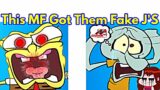 Friday Night Funkin' Vs This MF Got Them Fake JORDANS | SpongeBob (FNF/Mod/Gameplay Meme + Cover)