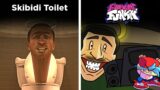 Friday Night Funkin' vs toilet skibidi – New Leaks/Concepts in FNF