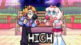 Friday night funkin – High but it's a Lofie and Senpai cover