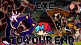 Friends To Your End But The Exe Gang Sing It | FNF COVER