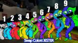 JESTER Swap Colors Garten of Banban All Phases | Friday Night Funkin Mod Roblox