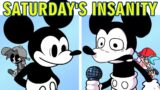 Mickey Mouse Saturday's Insanity VS Friday Night Funkin + Demo Update (FNF MOD)