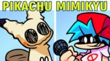 Pikachu Mimikyu Pokemon VS Friday Night Funkin + One Shot Mod (FNF MOD)