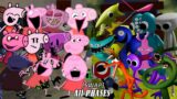 [SWAP Chapter 2] FNF Peppa ALL PHASES Vs 2D All Rainbow Friends Chapter 2 Sings Friends To Your End