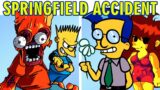 SpringField Accident Simpson Bart & Milhouse VS Friday Night Funkin + Canned Build (FNF MOD)