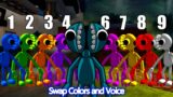 Teal Swap Colors and Voice Rainbow Friends All Phases | Friday Night Funkin Mod Roblox