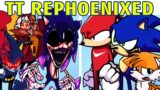 Triple Trouble REPHOENIXED VS Friday Night Funkin + Sonic.EXE PENTA-PERIL (FNF MOD)