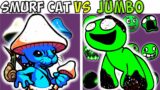 FNF Character Test | Gameplay VS My Playground | ALL Smurf Cat VS Jumbo Test