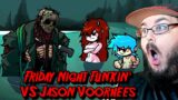 Friday Night Funkin' VS Jason Voorhees | 13th Friday Night Funk Blood (FNF Mod/Horror) REACTION!!!