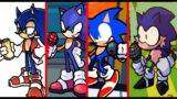 4 Random Sonic Mods in FNF