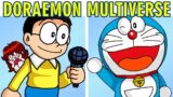 Doraemon Multiverse & Nobita VS Friday Night Funkin + Demo Covers (FNF MOD)