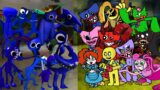 FNF All BLUE Characters Rainbow Friends Chapter 2 Vs Poppy Playtime – Friday Night Funkin Mod Roblox