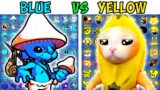 FNF Character Test | Gameplay VS Playground | ALL BLUE VS YELLOW | FNF Mods