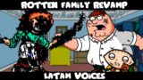 FNF Darkness Takeover – Rotten Family REVAMP but with LATAM Voices (+FLP)