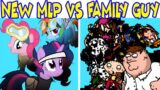 FNF Pibby New My Little Pony Vs New Pibby Family Guy | MLP: Darkness is Magic V1.2 | Pibby x FNF
