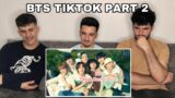 FNF Reacting to BTS TikTok Compilation Part 2 for @daimozone | BTS REACTION