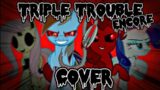 FNF|Triple Trouble Encore but Applejack Rainbow.EXE Pinkie.EXE Rarity.EXE sing it|Cover