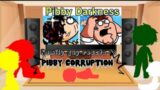 Family guy reacts to fnf pibby corruption (ft. peter, Cleveland, quagmire, Stewie, and brian).