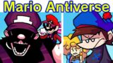 Friday Night Funkin': Antiverse: VS MARIO V1 (FNF Mod) (MX, Speedrunner Mario, Faceless & More)