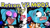 Friday Night Funkin' Retcon Vs MODS | Gumball (FNF/Mod/But Everyone Sing it)